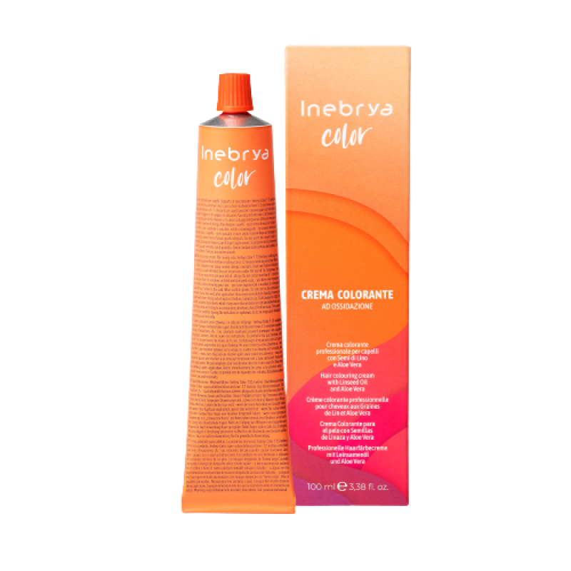 Inebrya Italy Επαγγελματική Βαφή Μαλλιών 100ml Ανοιχτό Ξανθό Χρυσό